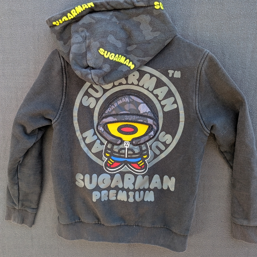 Sugarman Premium Black Hoodie - Size M